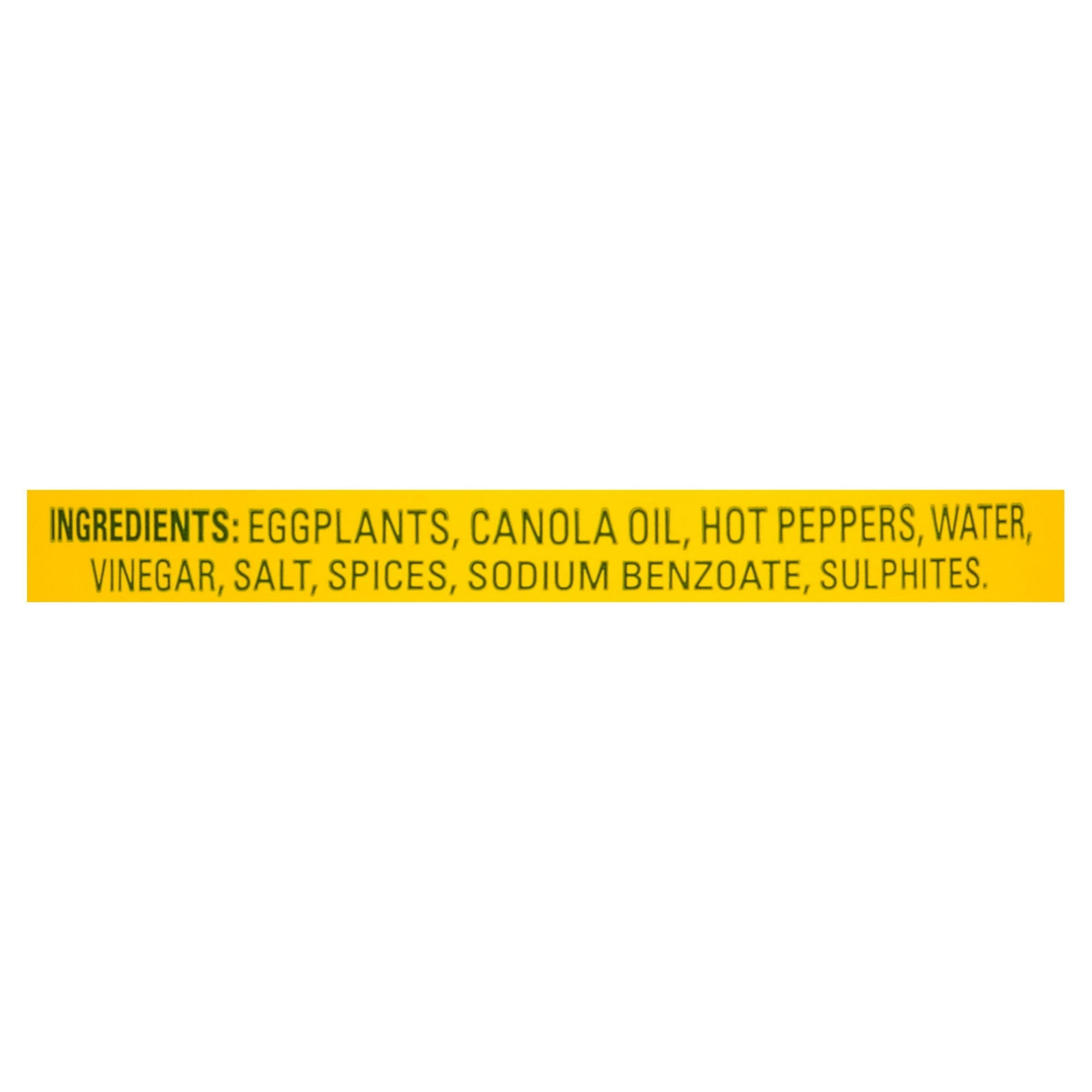 Aurora Hot Pickled Eggplants in Oil