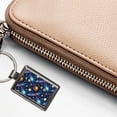 thumbnail image 5 of Galaxy Outer Space Astronomy Pattern Metal Rectangle Keychain, 5 of 7