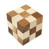Snake Cube Puzzle Wooden Brain Teaser Puzzles Games, Wooden Puzzles Snake cube By BSIRI