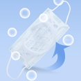thumbnail image 3 of Silicone Mask Bracket Inner Frame for Cloth Mask More Space Reusable White, 3 of 8