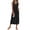 Black, variant on Long Sleeve Dresses for Women V Neck Casual Fall Dress Button Floral Midi Dresses with Pockets