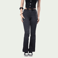 thumbnail image 1 of Pantalón Boot Cut para Dama Tiro Medio Gris, 1 of 3