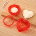 thumbnail image 2 of Sandwich Cutter and Sealer - Sandwich Maker - Great for Lunchbox and Bento Box - Boys and Girls Kids Lunch - Sandwich Cutters for Kids (Heart, Star, Mouse), 2 of 4