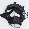 thumbnail image 3 of Softball Face Mask Safety Fielder Head Guard Baseball Catcher Mask, Black, 3 of 5