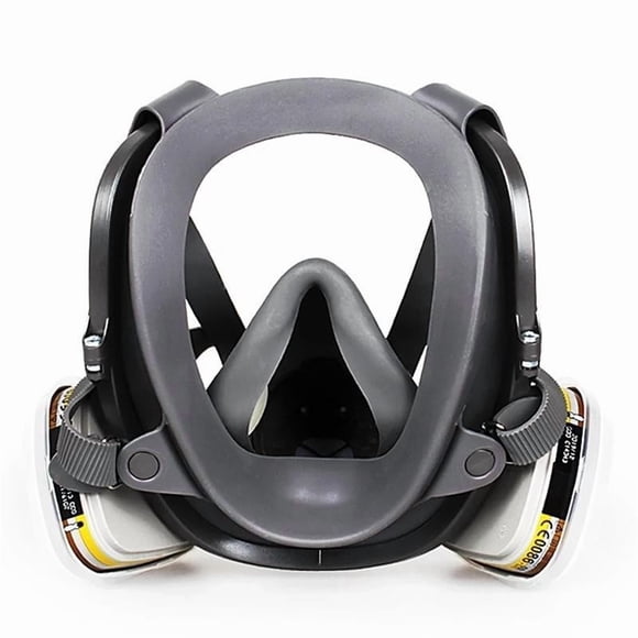 Reusable Full Facepiece Respirator Mask With Wide Visibility For Spray Painting Welding And Chemical Protection Durable Construction For Industrial Use