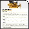 thumbnail image 4 of Diecast Masters 1:50 Caterpillar D5 LGP Fire Suppression Dozer | High Line Series Cat Trucks & Construction Equipment | 1:50 Scale Model Diecast Collectible Model 85952, 4 of 9