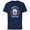 Navy, variant on Star Wars The Mandalorian IG-11 Stylized - Short Sleeve Cotton T-Shirt for Adults - Customized-Black