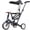 Dark Grey, variant on newyoo Tricycle for Toddlers 1-3, Toddler Bike, Toddler Tricycle with Push Handle and Canopy, Birthday Gift and Toys for Girl and Boy, 6 in 1 Baby Trike, Balance Bike, TR009, White