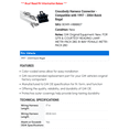 thumbnail image 2 of Crossbody Harness Connector - Compatible with 1997 - 2004 Buick Regal 1998 1999 2000 2001 2002 2003, 2 of 2