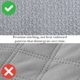 thumbnail image 5 of Southshore Fine Living, Inc. Oversized Dorm Bedding Quilt Set Lightweight, Summer Reversible Coverlet Bedspread 2-Piece with One Matching sham (68 in Wide x 98 in Long), Grey, Twin/Twin XL, 5 of 9