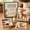 Mint Green, variant on Christmas Mosaic Craft Kit, 7.87 Inch Plastic Sea Glass Mosaic Art Kit with Santa Patterns & Frame, Tools, for Holiday Home Decor & DIY Craft Project for Beginners & Adults