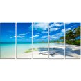 thumbnail image 2 of Tableau moderne imprimée sur toile Design Art Plage tropicale, 2 of 3
