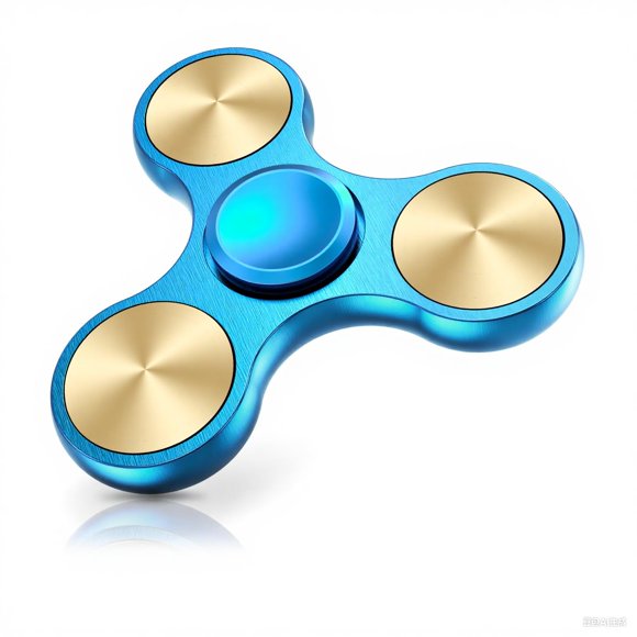 Fidget Spinner ATESSON de acero inoxidable ultraduradero