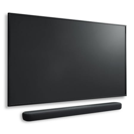 Yamaha - 2.1-Channel Soundbar with Wireless Subwoofer and Alexa Built-in - Black