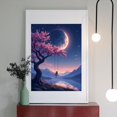 thumbnail image 2 of Diamond Art Kit for Adults, Moonlit Cherry Blossom Swing Diamond Painting for Adults Beginners, DIY Diamond Art Painting Kits, 5D Diamond Painting Crafts for Home Decor 12x16 Frameless, 2 of 7
