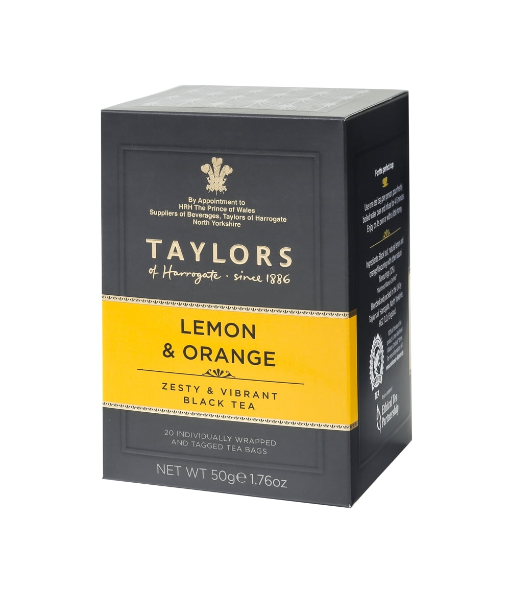 Taylors of Harrogate Lemon & Orange Tea, 20 Tea Bags