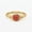 Sterling Silver, variant on Red Coral & Diamond Crescent Moon Star Celestial Band Ring, Yellow Gold Plated 925 Sterling Silver Ring, Nature Inspired Sterling Silver Handmade Ring, Wedding Gift Jewelry For Her