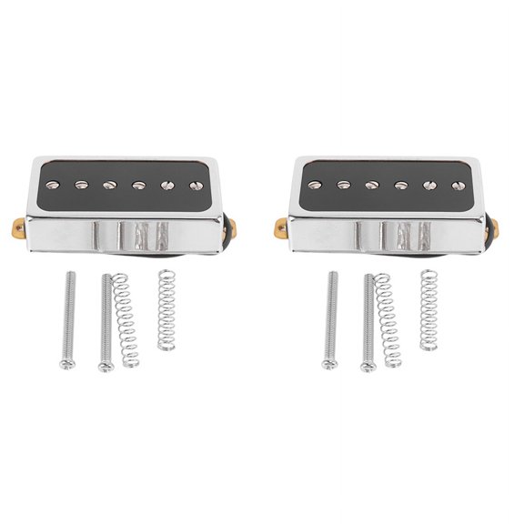 2X P90 Electric Guitar Pickup Humbucker Size Single Coil Pickup Guitar Parts and Accessories-Bridge