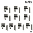 thumbnail image 5 of SharkTRUE 10 Pcs Metal Zipper Insertion Pin Universal Zipper Repair Kit Replacement Coat/ Zip Slider Replacement Zip Fix, Ail Pin Repair, ZipperSocket for Metal ZipperRepair ZipSewing DIY, 5 of 7