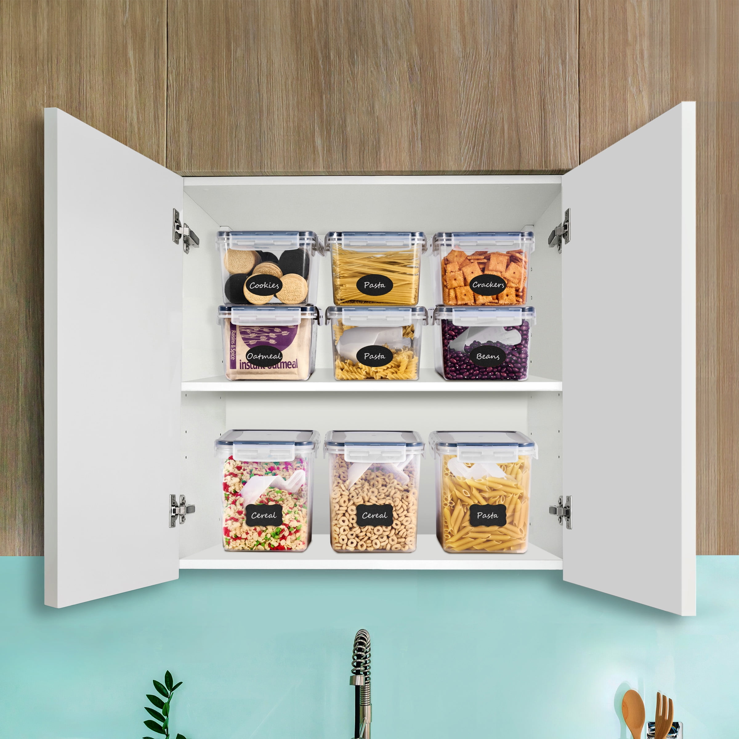 Sorbus 2 Pack (121oz/15cups) Airtight Food Storage Containers