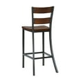 thumbnail image 4 of Homestyles Cabin Creek Brown Wood Bar Stool, 4 of 7