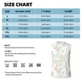 thumbnail image 6 of Uemuo Sea Animals Pattern Men's Sleeveless T-Shirt,Muscle Athletic Tank Top, Moisture-wicking Quick-dry Breathable Classic Tee Top for Gym Run Outdoor Sports-Small, 6 of 8