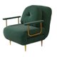 thumbnail image 2 of Sofá cama,Sofá cama plegable Sofá perezoso con estructura de metal Sofá,Sillón cama convertible Sofá tapizado,Colchón Plegable Moderno Cómodo,Oficina ergonómica para sala de estar Verde, 2 of 8