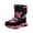 Hot Pink, variant on CXYYY Girls Winter Snow Boots Outdoor Insulated Cold Weather Footwear For Children (Hot Pink 10.5-11 Years)