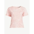 thumbnail image 4 of Free Assembly Women's Crop Box Tee with Short Sleeves, Sizes XS-XXXL, 4 of 7