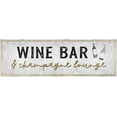 thumbnail image 2 of Carpentieri, Natalie 18x9 Gold Ornate Wood Framed with Double Matting Museum Art Print Titled - Champagne Lounge, 2 of 4