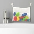 thumbnail image 3 of Bath Toys Storage Mesh And Girls Pouch Suction Cup Wall Mounted Organizer For Tidy Friendly Bath Toys over The Door Towel Racks for Bathroom Towel Racks for Bathroom Bathroom Storage Shelf Bathroom, 3 of 7