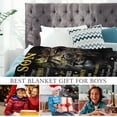 thumbnail image 6 of Best Gifts for Son, Funny Son Gifts from Dad Mom, Unique Birthday Gifts for Son from Parents, Son Birthday Gift Ideas, to My Son Gifts for Graduation Christmas, Soft Warm Throw Blanket Son, 6 of 6