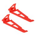 thumbnail image 1 of Ensemble de Queue d'Hélicoptère de RC, 2Pcs RC Hélicoptère Queue de Remplacement Détails Fins Installation Facile pour K200, 1 of 8