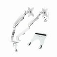 thumbnail image 1 of Monitor Arm + Laptop Holder, Full Motion Stand For 10-16" Laptops And 13-32" Computers LED LCD Screen Supports Tilt And Rotation ,Easy to Use, 1 of 7