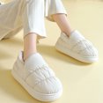 thumbnail image 1 of Zapatos mullidos para mujer, zapatos de casa sin cordones de felpa suave, suministros cómodos para el hogar DQrwqpou Tenis De Mujer Tenis De Hombre, 1 of 7