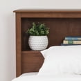 thumbnail image 5 of Prepac King Size Bed Headboard: Stylish Cherry King Headboard with Bookcase for King Size Beds, Freestanding (81.5" W x 43" H x 11" D) - CSH-8445, 5 of 6