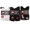 thumbnail image 3 of Ecko Unltd. Men's Half Cushion Crew Athletic Socks 6-Pack (Black), 3 of 5