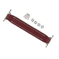 thumbnail image 1 of Yinanstore Leather Replacement Strap Handle Guitar Replacement Part For Amplifier Amps Guitar, With White Stitching #2, 1 of 6