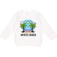 thumbnail image 2 of Inktastic Summer Vacation in Myrtle Beach Toddler Sweatshirt, 2 of 4