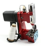Miumaeov Portable Sewing Machine 110V Electric Bag Stitching Closer Industrial Packing Bag Stitching Sewing Machine