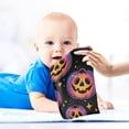 thumbnail image 5 of Dreamtimes 3 PCS Cool Haloween Pumpkins Baby Muslin Washcloths, Unique Face Towel Burp Cloths Ultra Soft Absorbent Cotton Bath Wipes Towels for Newborn Boys Girls, 5 of 7