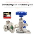 thumbnail image 4 of Freon r134a Valve Opener Universal R22 R600 R12 R410a Tap On The Bottle Car Can Tap Adapter Installation Gas Refrigerant Tool, 4 of 9