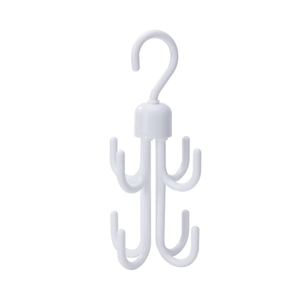 Toystoory Estante de almacenamiento anticaída de 8 ganchos, gancho de ocho garras, cinturón de amarre ligero, ganchos para colgar toallas, estante de Almacenamiento y organización del hogar Blanco Toystoory HA079965-01