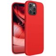 thumbnail image 1 of IBAOLEA Compatible for iPhone 13 Pro max Soft, Thin, Liquid Silicone case 6.7’’inch 2021 Bumper has Shockproof ?Gel Rubber for Extra?Phone Protection (Red), 1 of 6