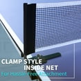 thumbnail image 6 of 9ft Foldable Table Tennis Table Complete Set-Includes Net,2 Premium Paddles,3 Balls for Home, 6 of 7