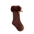 thumbnail image 4 of SUNSIOM Baby Girls Princess Socks Cute Bow Socks Breathable Tube Socks for Toddler Infant, 4 of 5