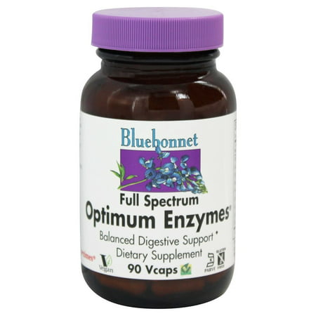 Bluebonnet Nutrition - Enzymes Optimum - 90 capsules végétariennes