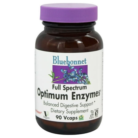 Bluebonnet Nutrition - Enzymes Optimum - 90 capsules végétariennes