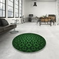 thumbnail image 4 of Ahgly Company Tapis Carrés d'Intérieur Lavables en Machine, Espace Vert de Transition, Carré de 4', 4 of 7
