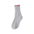 thumbnail image 1 of MZXELPRJD No Show Socks Womens Plush Thickened Warm Rabbit Wool Socks with Bars Short Socks, Womens Socks Size 9-11 Grey, 1 of 3